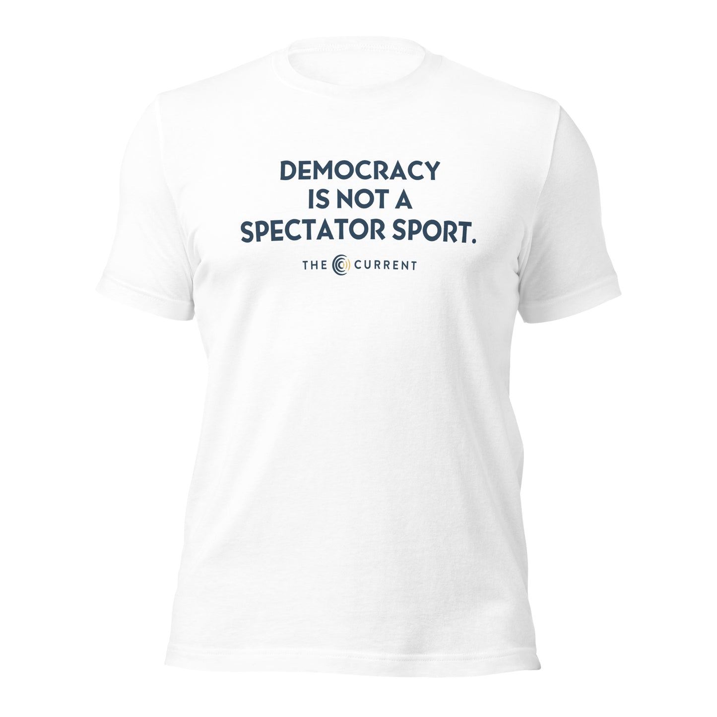 Democracy (Statement T-Shirt-White)