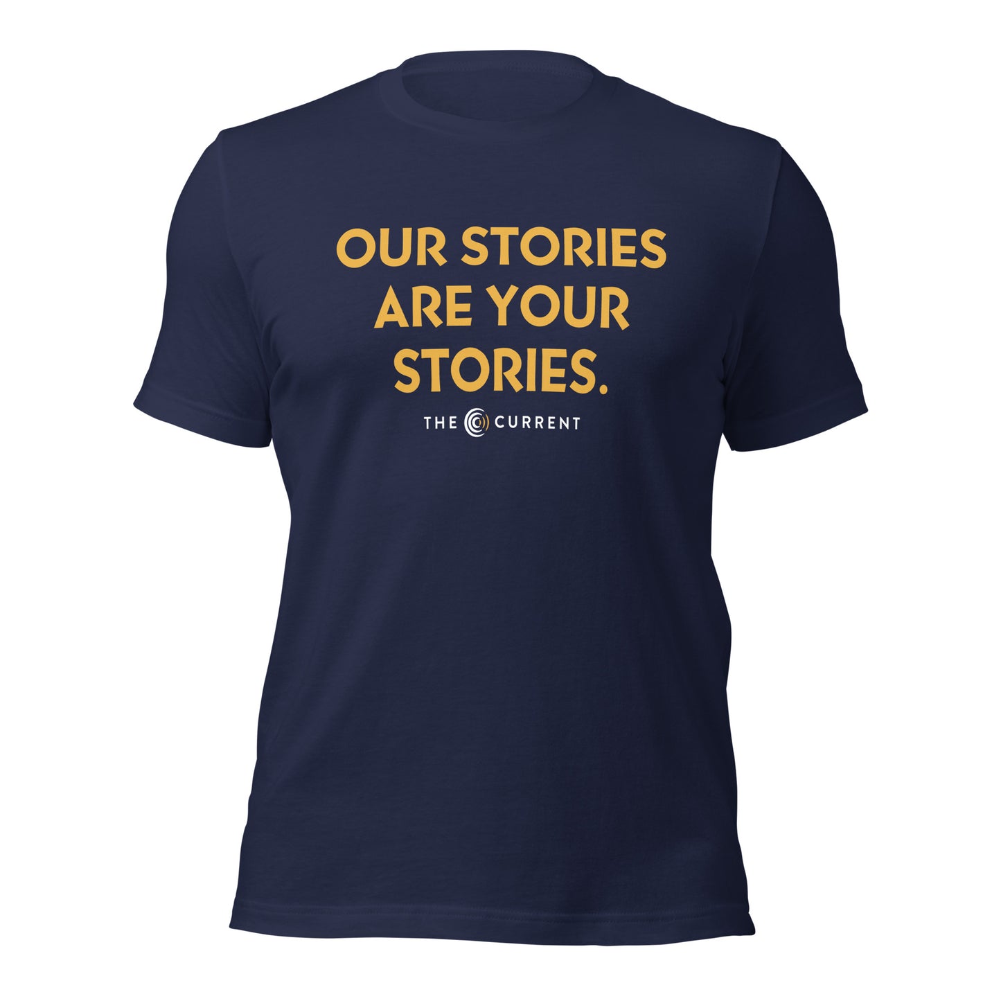 Our Stories... (Statement T-Shirt-Navy)