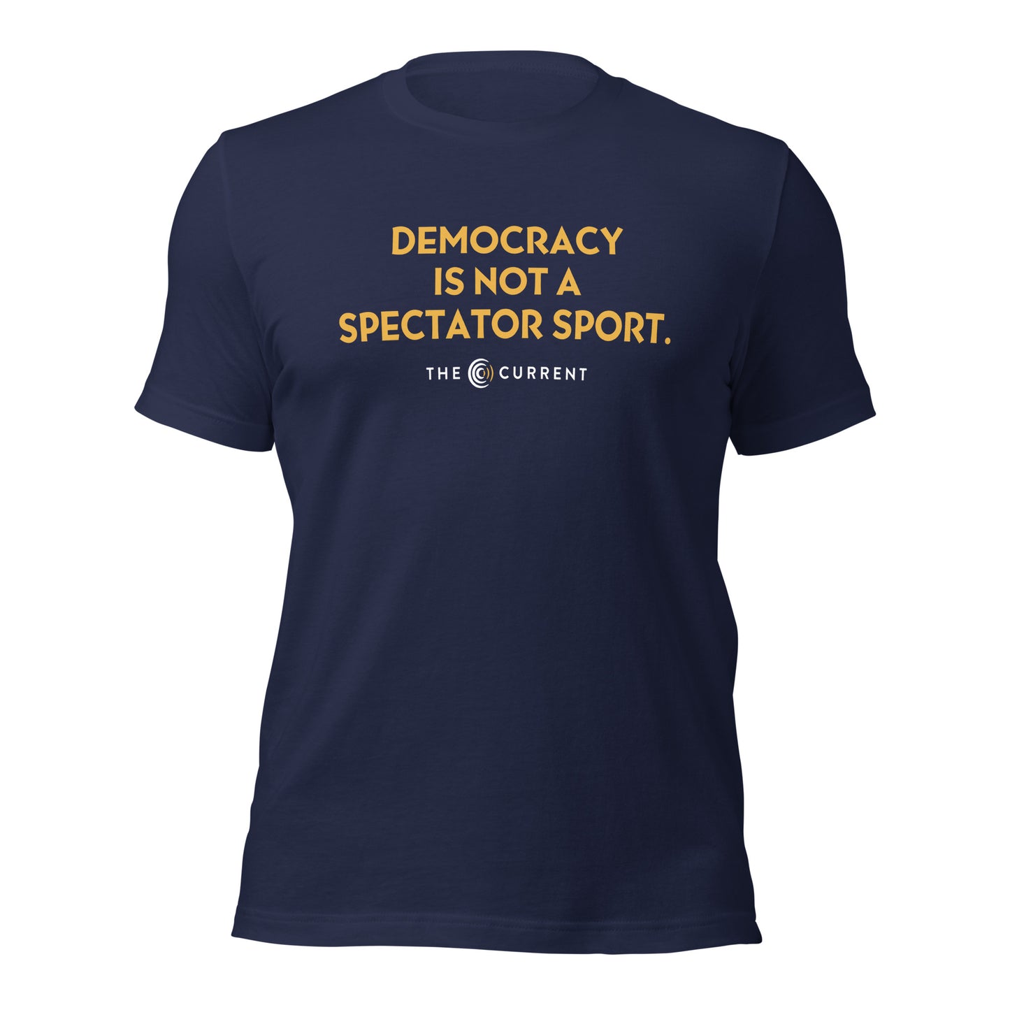 Democracy (Statement T-Shirt-Navy)