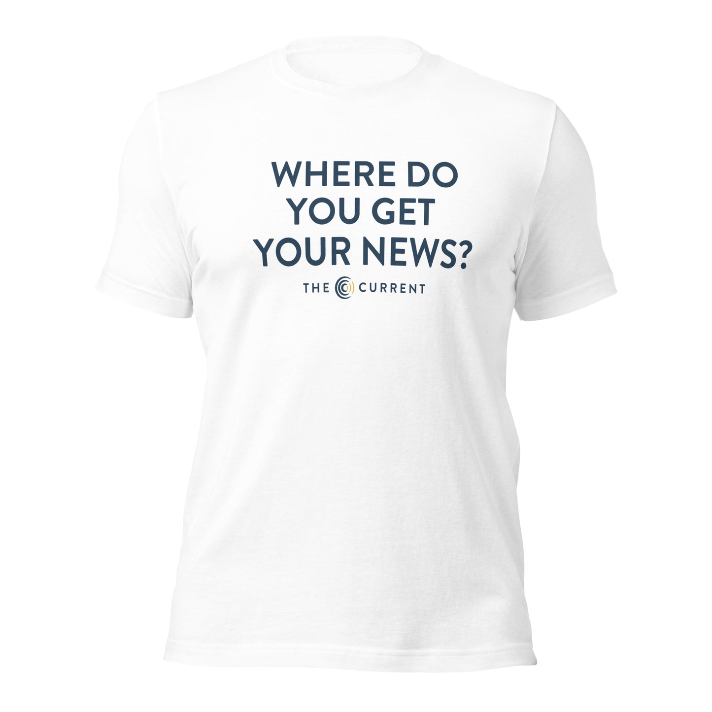News Source (Statement T-Shirt-Navy)